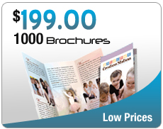 $199 for 1000 brochures